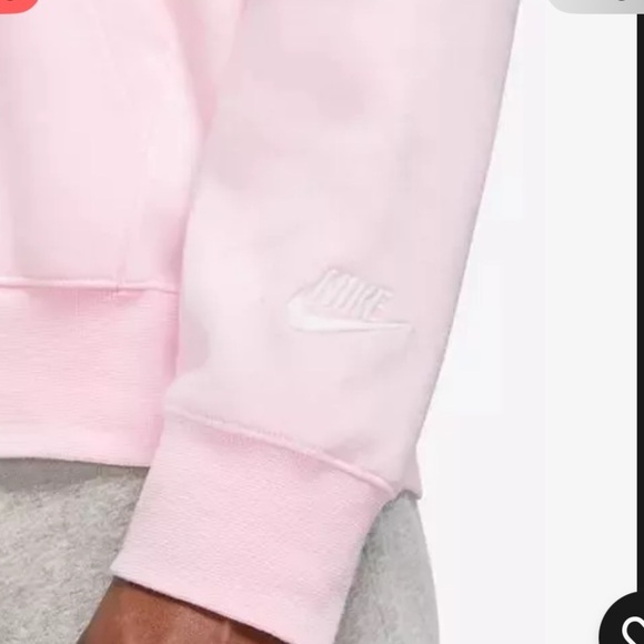 NIKE CLUB FLEECE GRAPHIC PULLOVER Hoodie Pink Size XXL…NWT - Picture 9 of 10